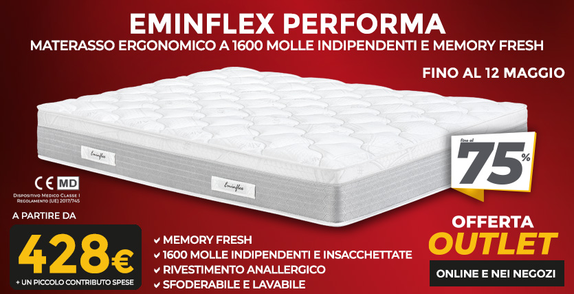 Offerta materasso Performa di Eminflex
